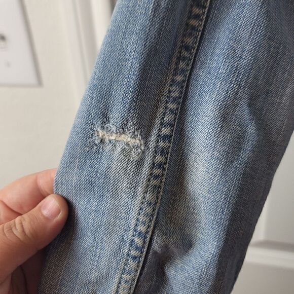 MAISON SCOTCH Distressed Denim Jacket - Picture 10 of 16